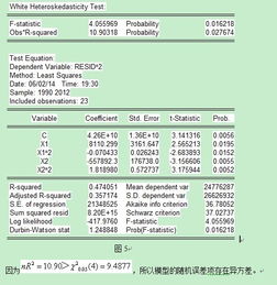 计量期末论文,修正多重共线性后,存在异方差,但是多元线性回归,不知如何选择权重消除异方差 