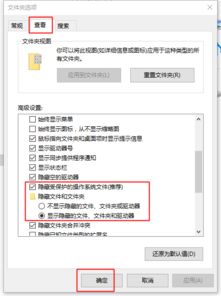 win10如何设置打开隐藏文件夹图标显示