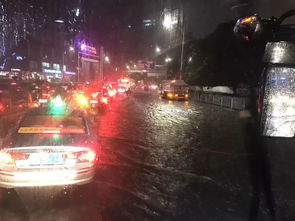 暴雨红色预警 广州昨晚的那场雨是这样的