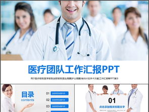 医疗团队手术方案工作汇报PPT动态模板