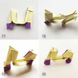 新奇少见的电动车手工折纸,简单有趣,太好玩了