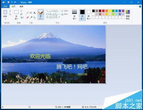 如何用win10画图两寸照片