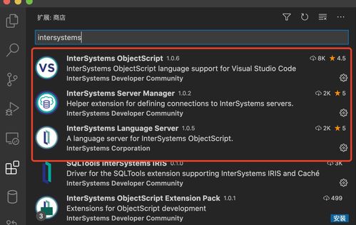 使用VSCode 进行IRIS 开发