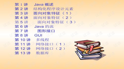 java课件介绍