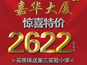 新年买现房 惊喜特价2622元 平起