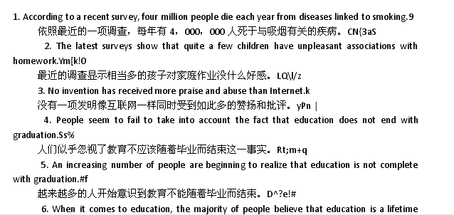 高考英语作文万能套用金句