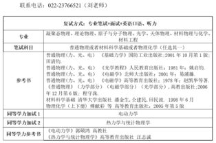 物理与材料科学学院2019年研究生复试内容