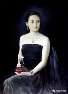 中国油画 女人就是 红尘圣水 