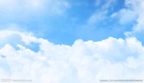 飞机窗外动的蓝天白云视频 