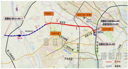 又多一条 成都连接温江 崇州的快速路就快来了