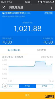 腾讯理财通投资1000元的年化收益35%是个啥