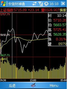 用安信证券如何查看某日的分时图？