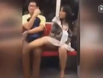 男子乘坐地铁 却没想到碰上女流氓