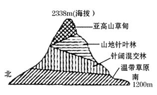 哈萨克斯坦自然带的南北差异是受什么因素的影响