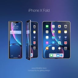 iPhone X也要折叠屏 Apple折叠专利曝光,民间涌现概念设计