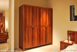 实木中式家具卧室衣柜
