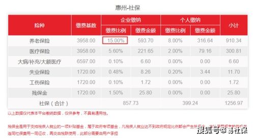深圳社保最低养老保险价格