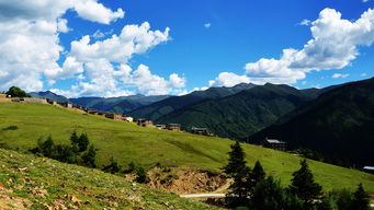 阿坝大山里的美景