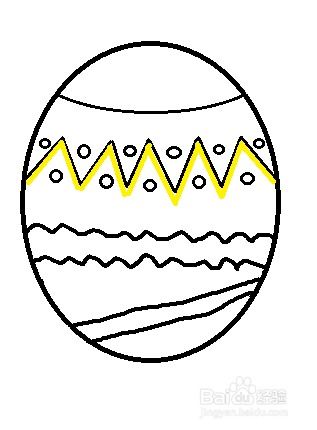 彩蛋怎么画好看又简单 