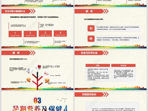 妇产科孕期健康教育知识讲座PPT模板PPT下载 