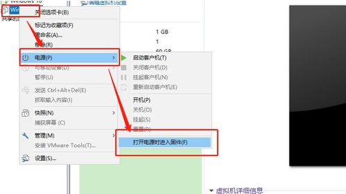 vm安装win10固件类型