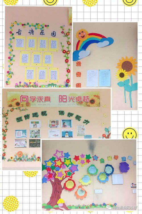 我的班级我的家 向阳小学特色文化墙评选 一至三年级