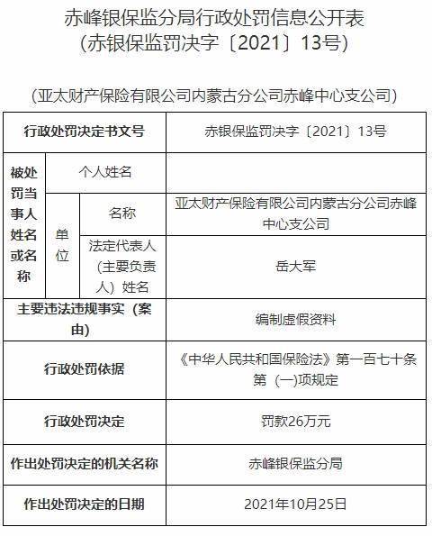 为什么查不到亚太财产保险有限公司的机构代码