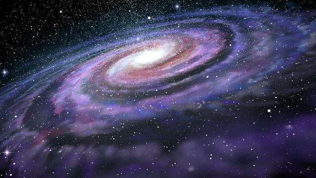 从地球上看银河系与仙女座星系