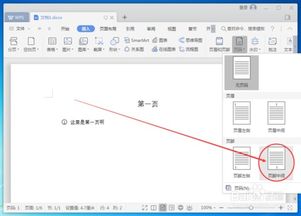 WPS文字怎么从任意页 指定页 给Word设置页码