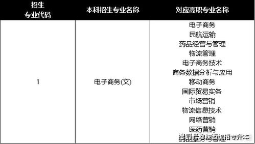 陕西专升本电子商务专业可以报考什么本科专业