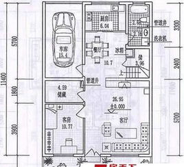 2018两间两层楼房装修设计图 房天下装修效果图 