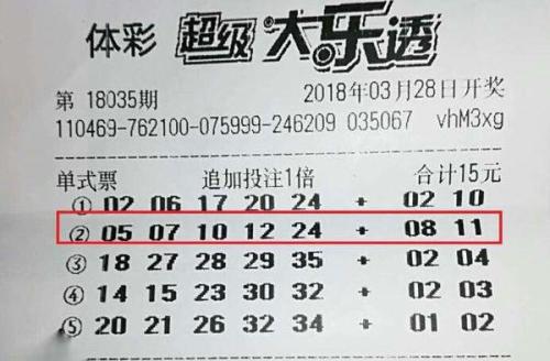 超级大乐透1十1有奖吗 