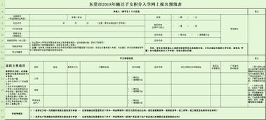 东莞2018积分入学预申请表格来了 附史上最全最新的咨询方式,家长看完不愁 