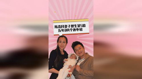陈浩民妻子想生第5胎,理由暖心却没人买账,五年剖4个还不够