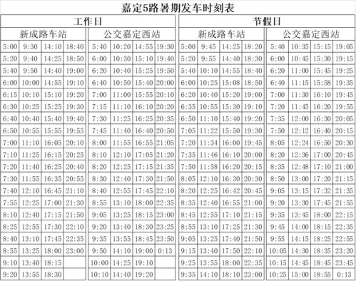 注意 嘉定10条公交线路7月1日起实施暑期时刻表