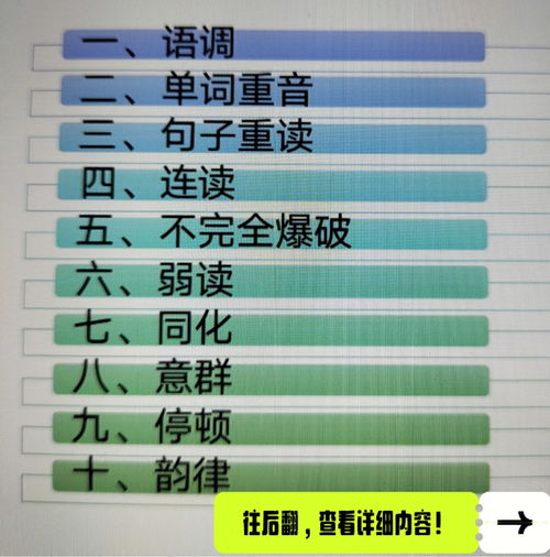 大家最担心的语音课知识梳理新鲜出炉啦 