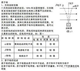 原子的结构知识点