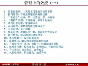 31张学习资料 管理能力培训