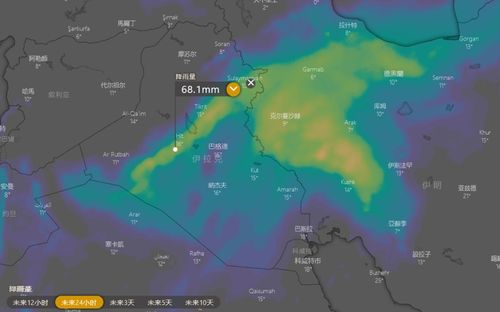 中东沙漠将再次下雨,伊拉克局部暴雨 分析 气候异常值得警惕