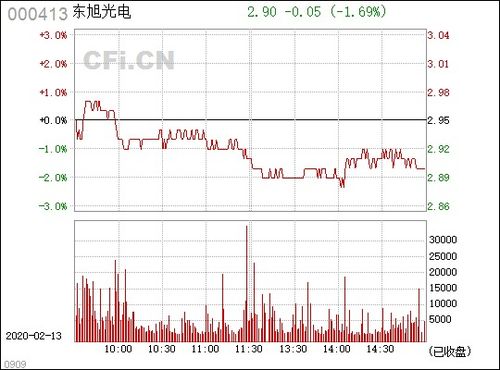 000413东旭光电属于什么股?