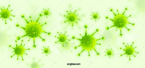 绿色新冠状病毒背景图片免费下载 千库网 