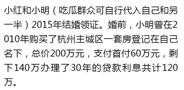 离婚了房子怎么分,这个计算公式很准 离婚率这么高,速存