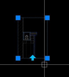 cad 请问 这个 蓝色 实线 框 是怎么 画 的 