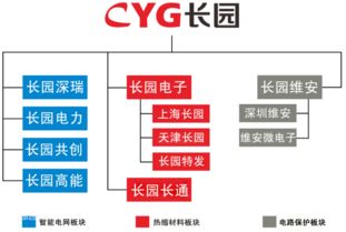 长园集团有哪些子公司