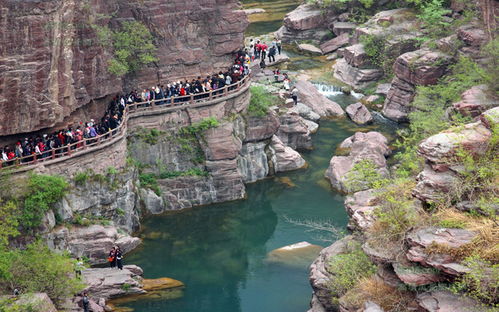 踏青旅游假期西安周边去哪玩云台山两日游