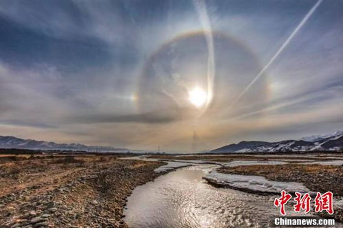 罕见 青海门源天空出现 幻日 奇观