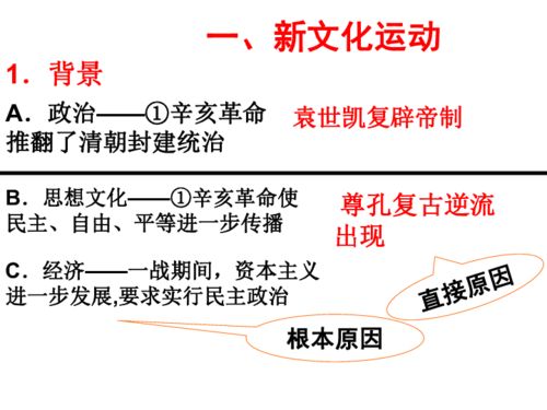 2012年高考历史一轮基础课件 必修三 第15课 新文化运动与马克思主义的传播下载 历史 21世纪教育网 