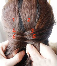 韩式优雅淑女编发发型步骤图解 轻松打造气质女生发型