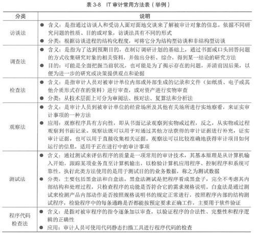 审计技术方案模板(审计方案包括哪些主要内容)