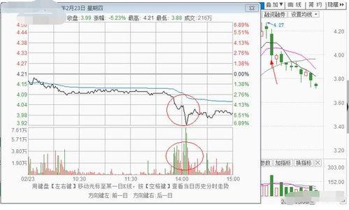 在股市怎样识破分时图中的涨与跌